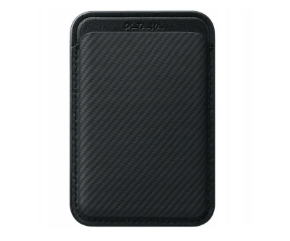 Etui do telefonów PITAKA Woven Wallet MagSafe Black-gray